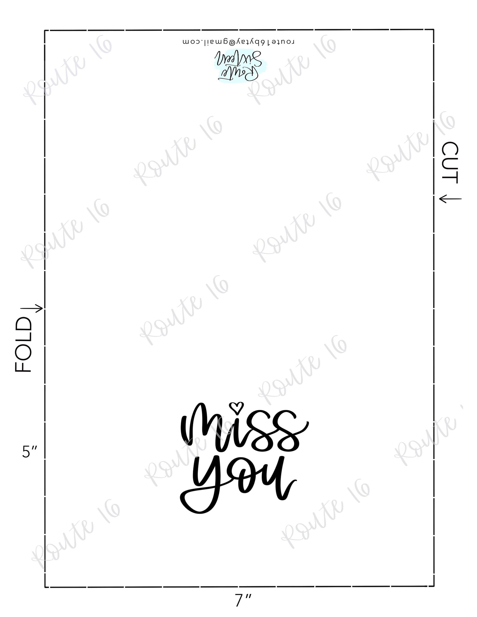 Printable Miss You Card, Digital Download Card, I Love You Card ...
