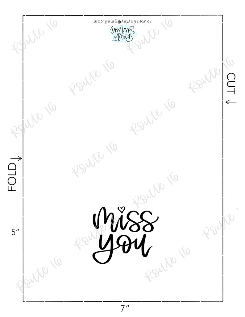 Printable Miss You Card, Digital Download Card, I Love You Card, Friendship Card, Card for Him ...