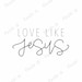 Love Like Jesus Printable Wall Art, Christian Decor, Christian Wall Art ...