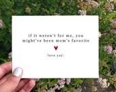 Printable Funny Greeting Card, Card For Brother, Funny Card For Sister, Just For Fun Card, Sister Birthday Card, Funny Brother Birthday Card
