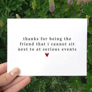 Imprimable Merci d'avoir été l'ami carte, carte d'anniversaire drôle meilleur ami, carte d'amitié, carte BFF drôle, cadeau bestie, vous êtes incroyable