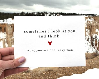 Funny Anniversary Card For Husband, Funny Husband Birthday Card, Valentines Card For Him, Card For Boyfriend, Printable Sarcastic Love Card