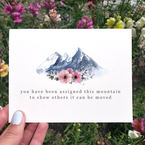 Carte de sympathie à imprimer, carte Vous pensez à vous, carte d'encouragement, vous avez cette carte, carte édifiante, carte de motivation, carte positive