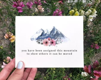 Tarjeta de condolencias imprimible, tarjeta "Pensando en ti", tarjeta de aliento, tarjeta "Tú puedes", tarjeta alentadora, tarjeta motivacional, tarjeta positiva