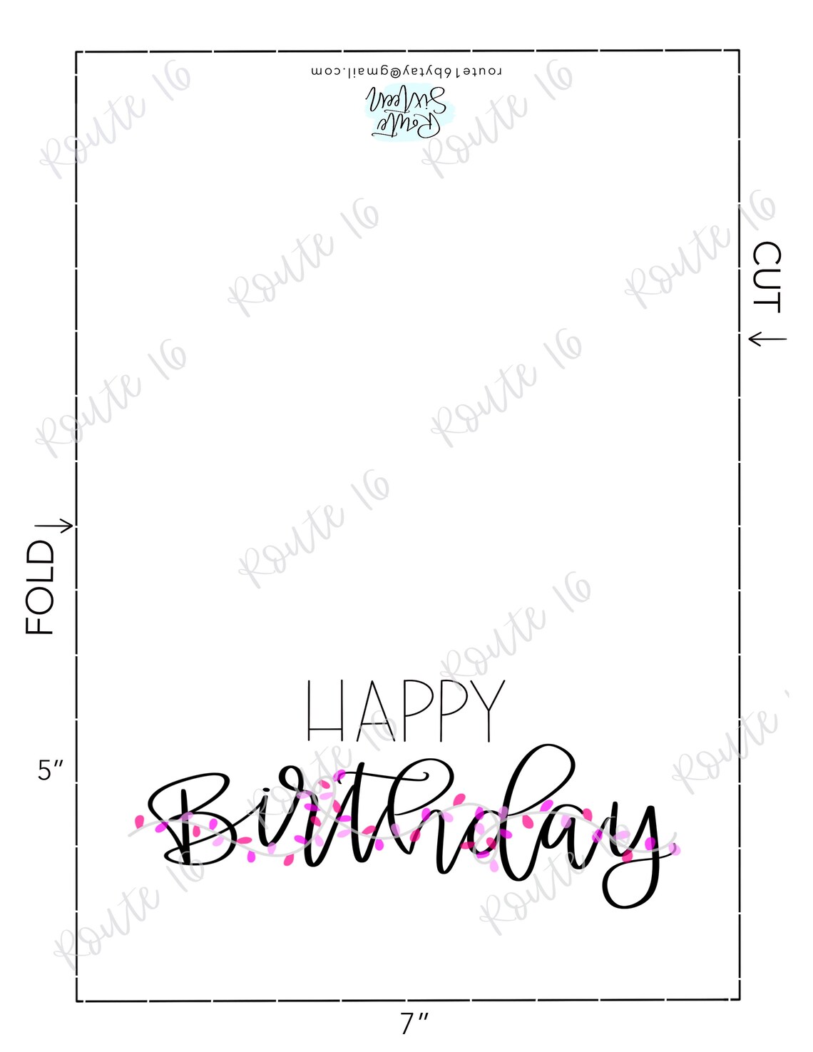 Happy Birthday Card Printable Birthday Card Card for Her - Etsy