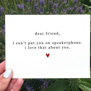 Carte d'anniversaire imprimable drôle meilleur ami, cadeau ami, carte juste parce que, cadeau BFF drôle, Bestie joyeux anniversaire, carte de voeux amitié