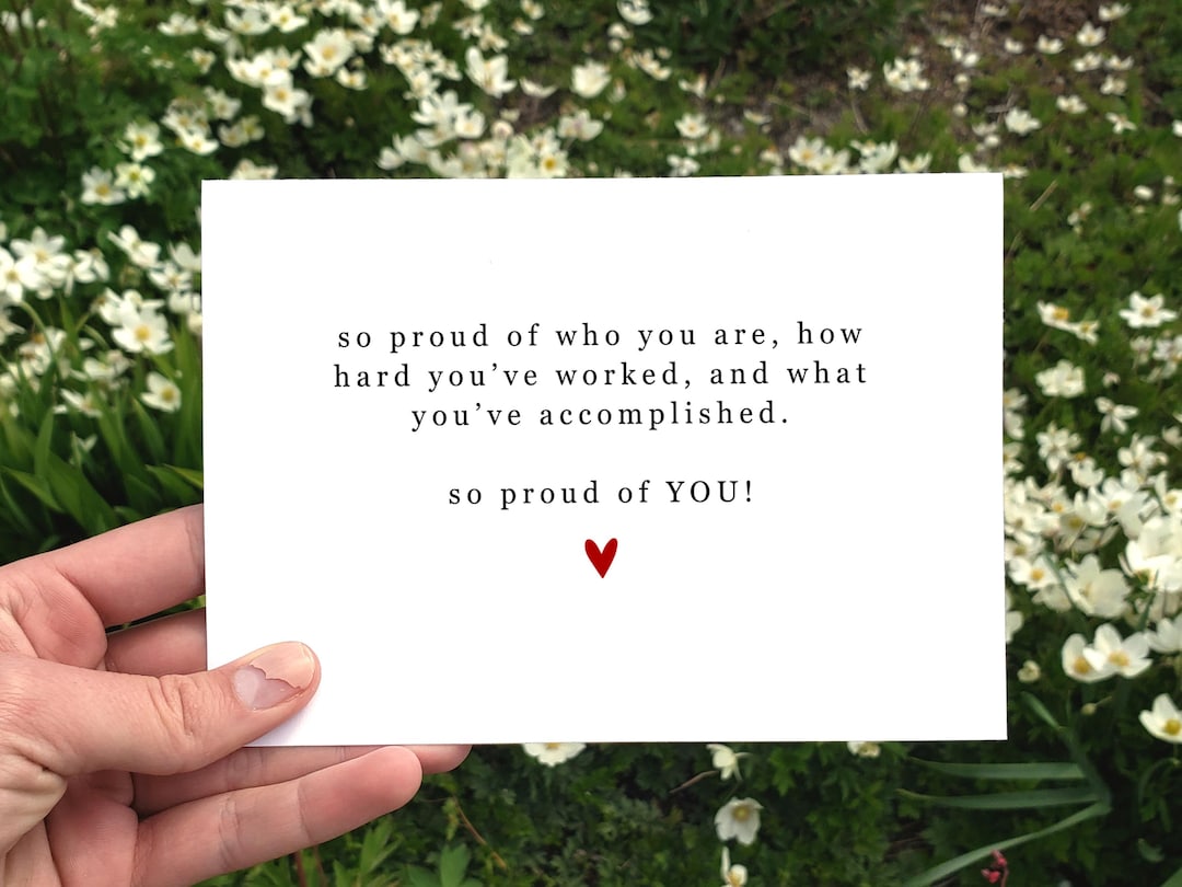 Printable I’m so Proud of You Card, Congrats Greeting Card ...