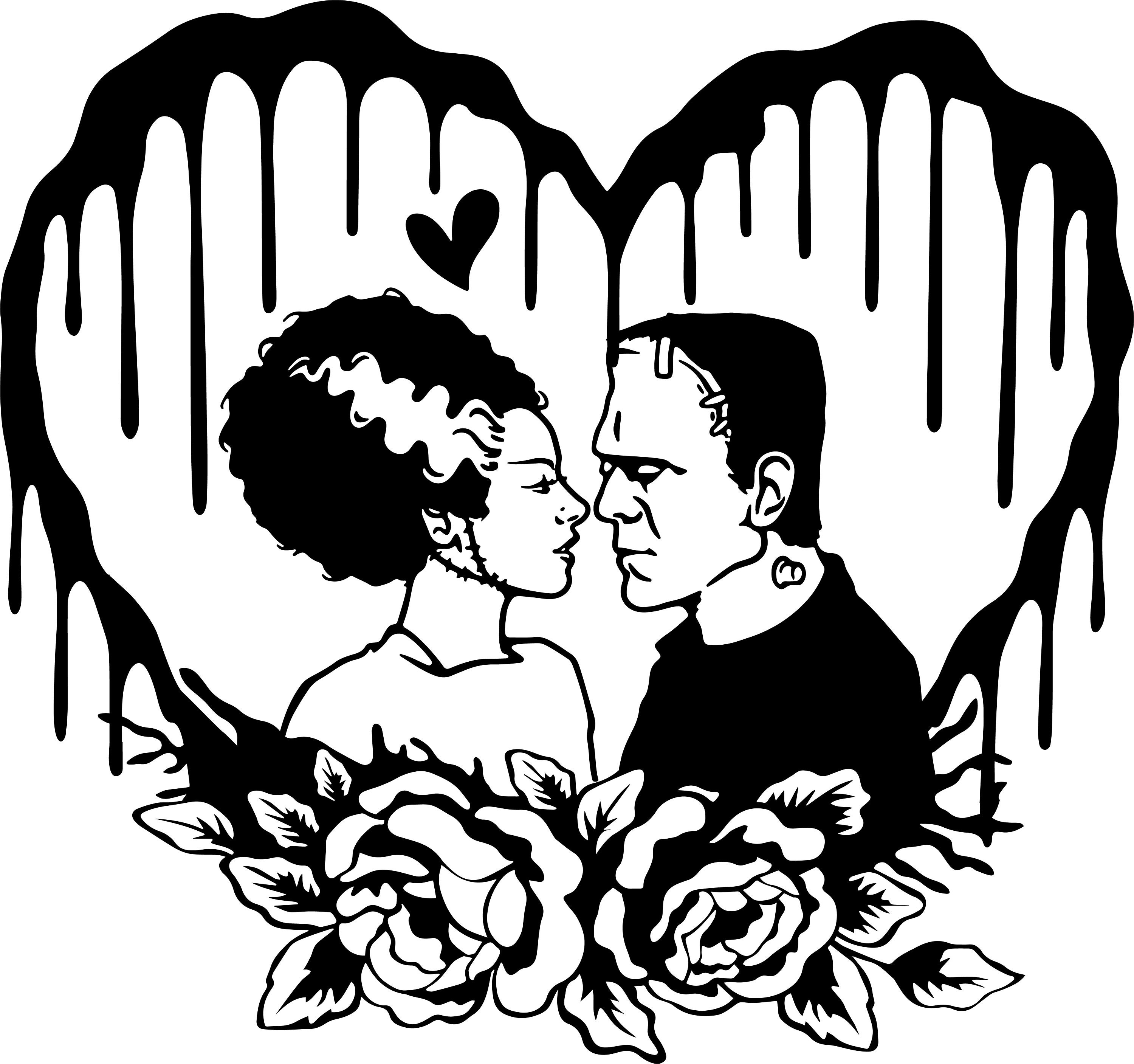 Bride Of Frankenstein SVG