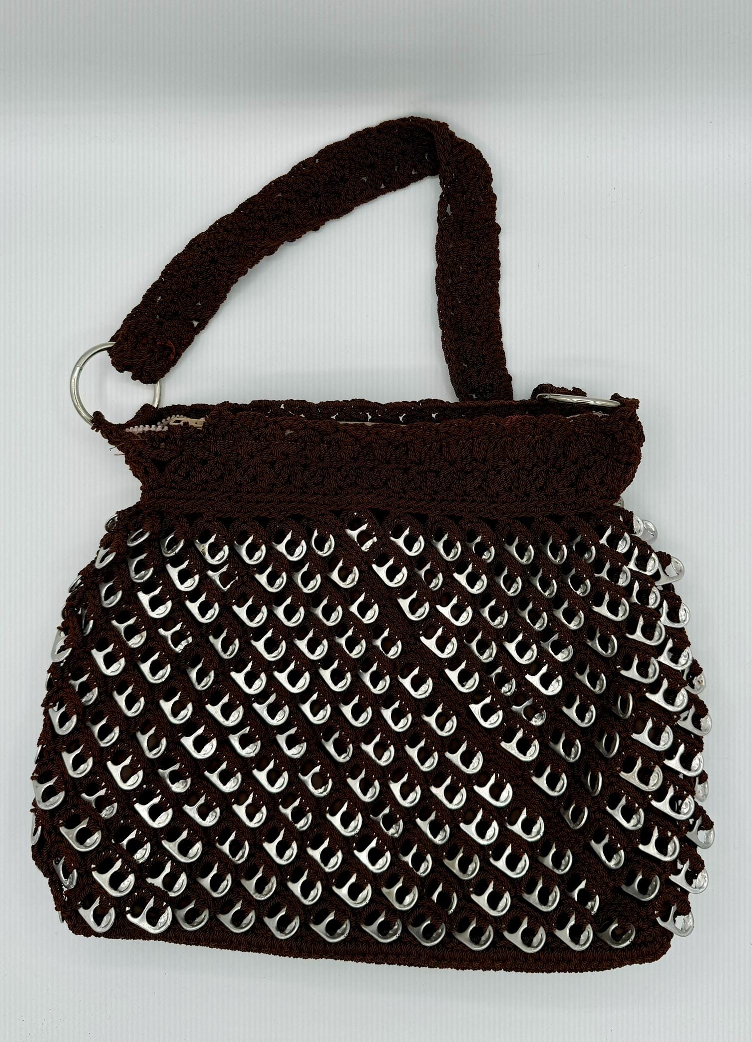 Crochet Tutorial Bolsas Tejidas A Crochet Con Anillas De Lata Soda