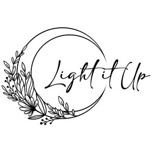Crescent City Light It Up svg/png | CC svg/png | Mond & Blumen svg/png | Crescent City Aufkleber | Cricut svg/png