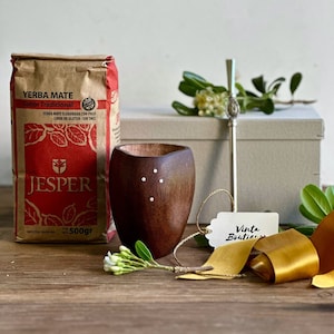 Yerba Mate Gift Box, Mate Gift Set Argentina, Bundle Box Mate Gourd, Present, Alpaca Bombilla Straw, Wooden Mate Gourd, Argentina Mate Kit