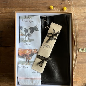 Argentine BBQ Gift Set, Leather Apron, Grill Accessories, Personalized image 7