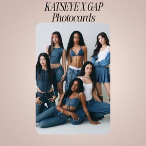 KATSEYE- Gap / Eyeknos / Photocard / Daniela / Lara / Yoonchae / Manon / Sophia / Megan / Kpop /