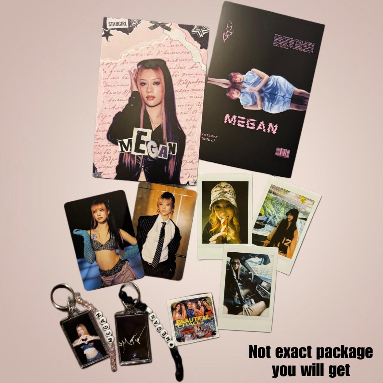 KATSEYE Fan Package: Handmade Photocards, Polaroids & Mini Posters