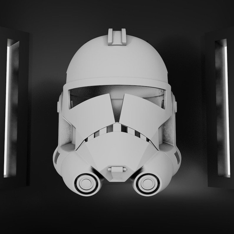 Clone Trooper Phase II Animated Helmet - Etsy
