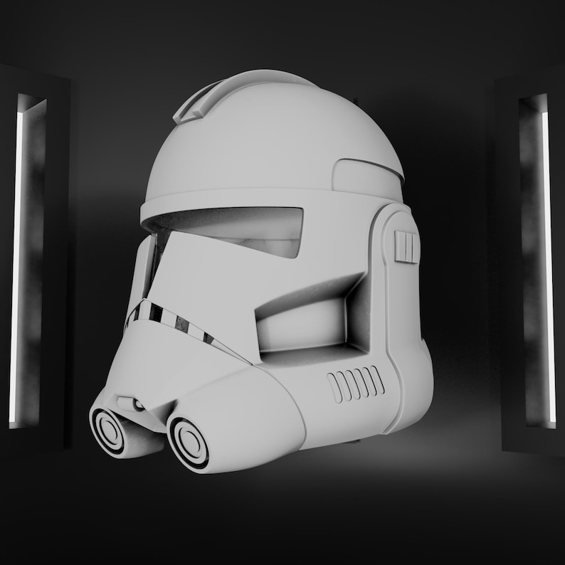Clone Trooper Phase II Animated Helmet - Etsy