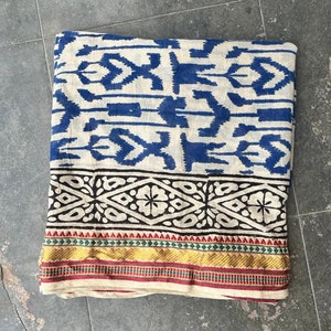 Beautiful Indian Hand Made Cotton Pareo,Hand Block Print Sarong,Womens Wear Scarves, Decorative Dupatta