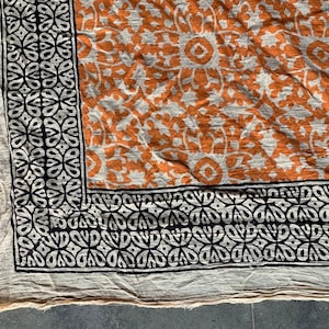 Beautiful Indian Hand Made Cotton Pareo,Hand Block Print Sarong,Womens Wear Scarves, Decorative Dupatta zdjęcie 6