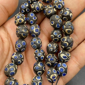 Ancient Phoenician glass bead old eye beautiful beads 29 PCs