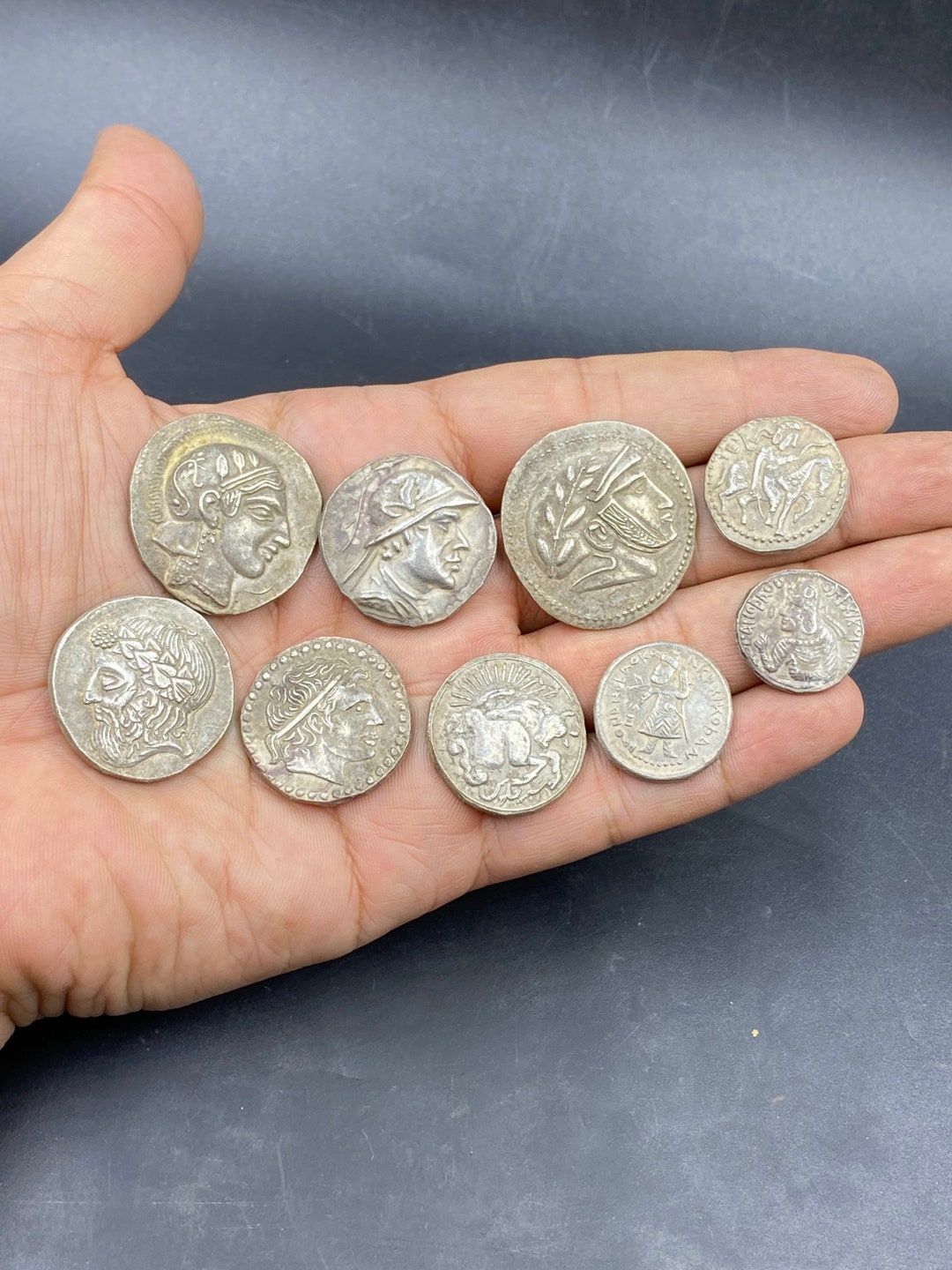 Roman Silver Coins 全5巻セット 1 Silver Ancient Roman Denarius Coin | Very Fine Condition | 1800+
