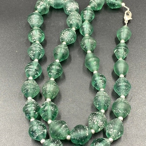 Beautiful rare green ancient glass from Afghanistan lovely colour