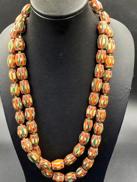 Beautiful unique old ancient chevron African trad… - image 2
