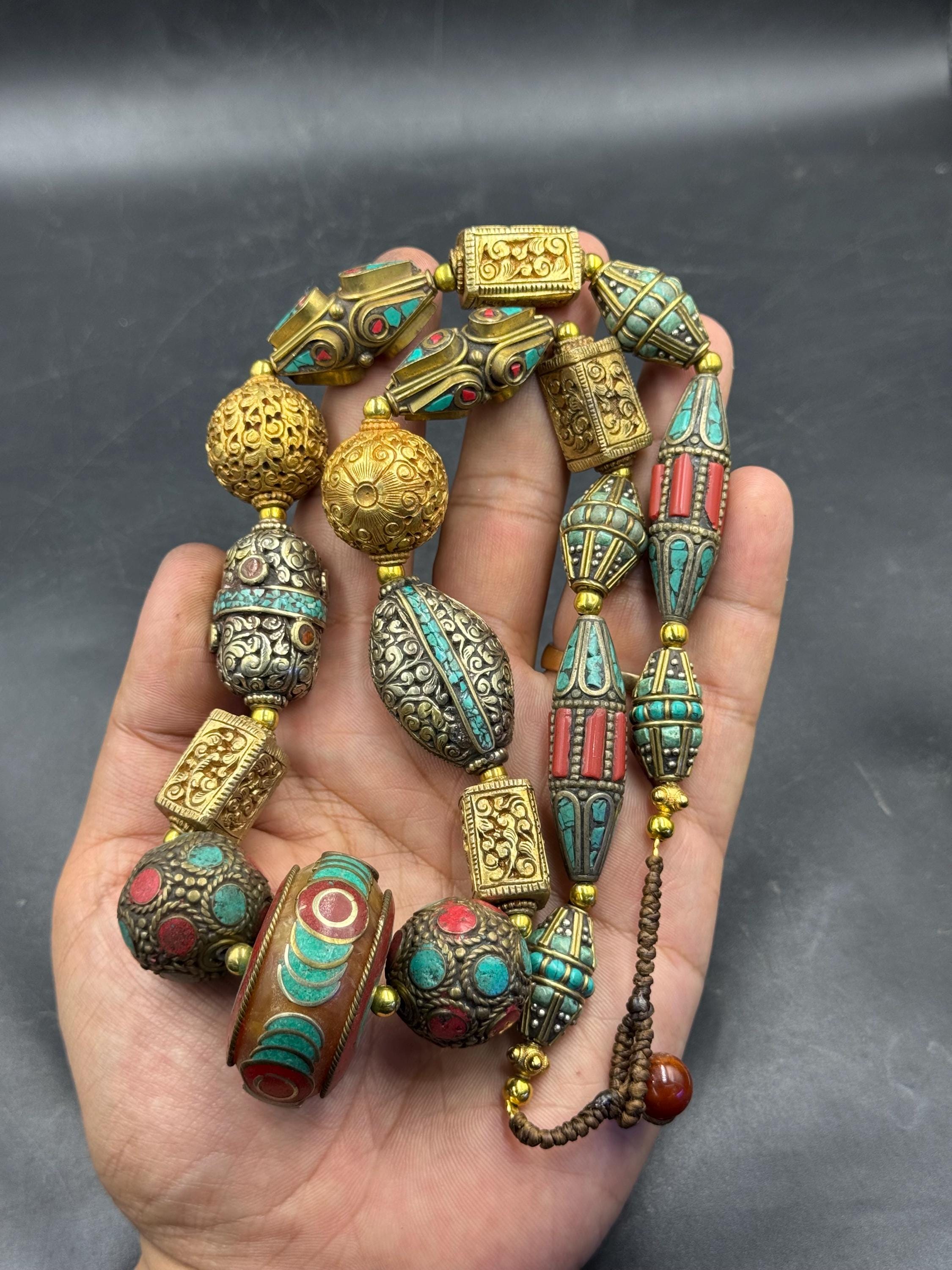 Old Tibetan Necklace - Etsy Canada