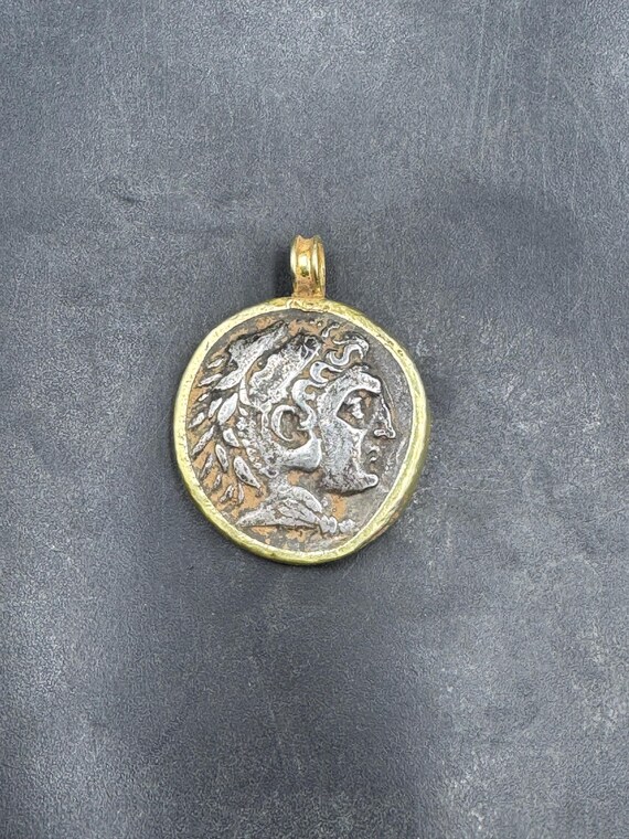 Excellence condition old ancient solid silver Gre… - image 7