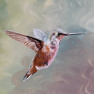原画　ハチドリ　鳥　動物画　絵画　アクリル画　現代アート　細密画　手描き　一点物 Amazon.co.jp: 原画 馬 一点物 絵 絵画 動物画 肉筆画 アクリル