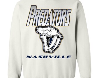 nashville predators crewneck sweatshirt