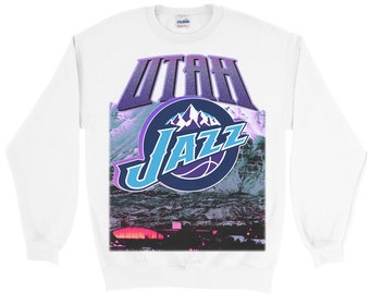utah jazz crewneck sweatshirt