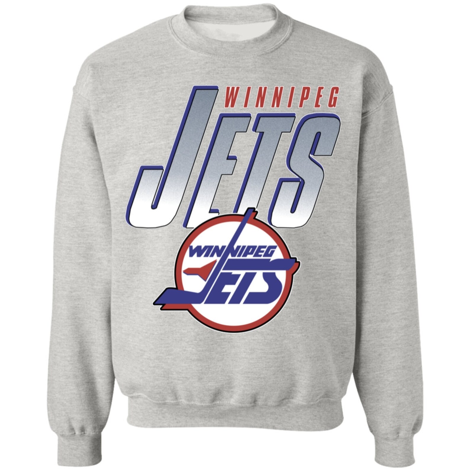 Winnipeg Jets Vintage 1990's NHL Crewneck Sweatshirt Etsy