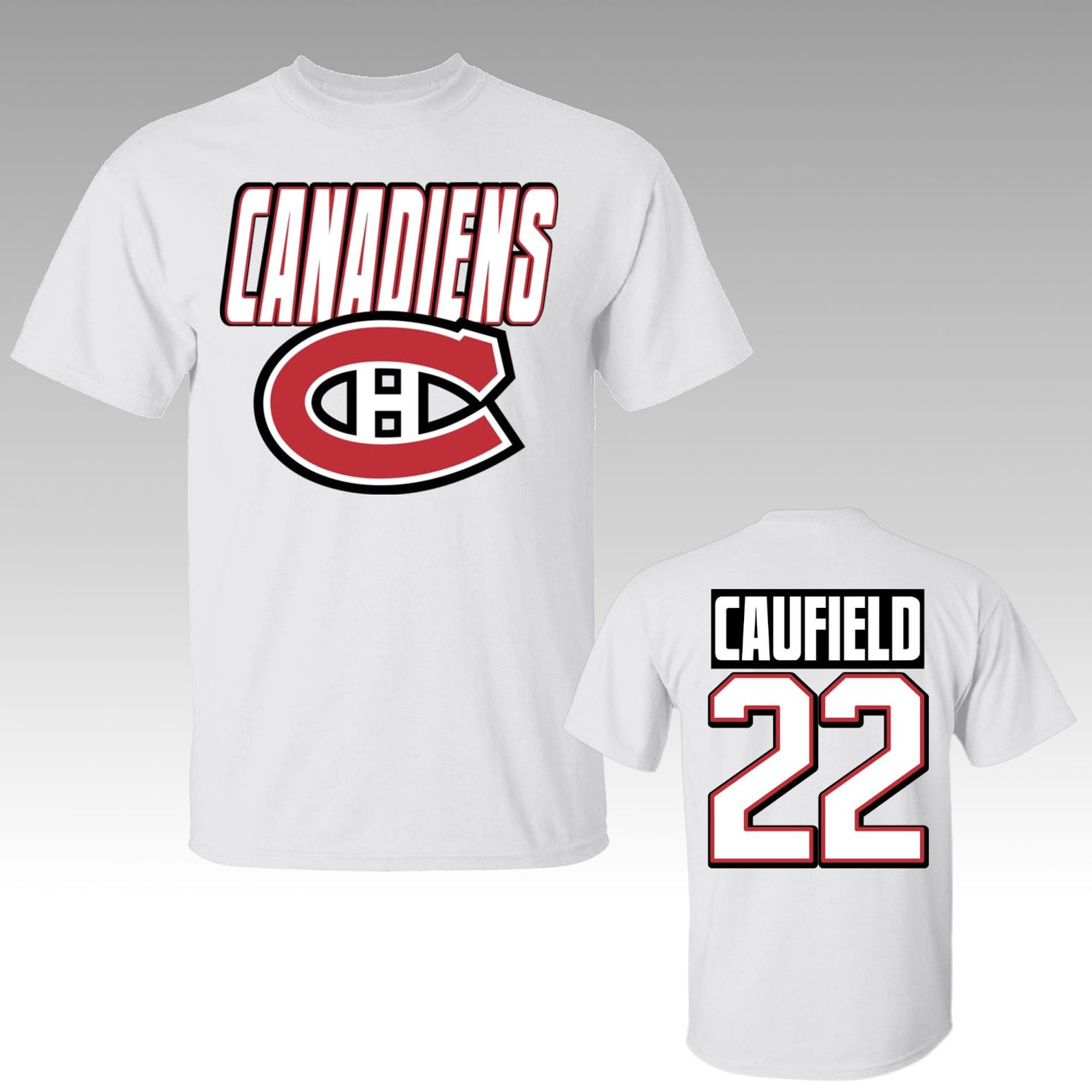Montreal Canadiens COLE CAUFIELD Vintage NHL | Etsy