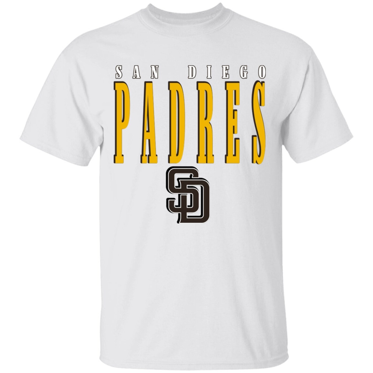 San Diego Padres Vintage Style MLB T-Shirt | Etsy