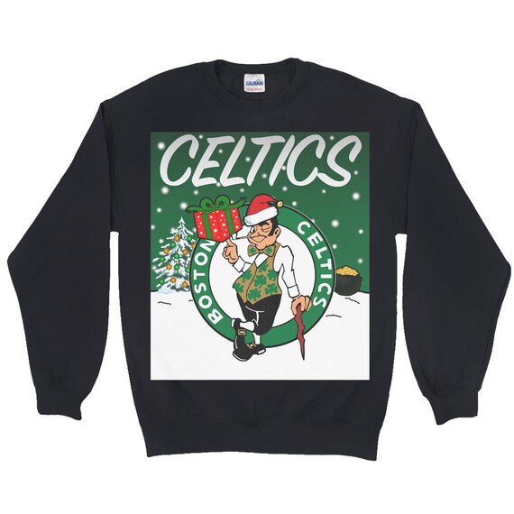 celtics ugly christmas sweater