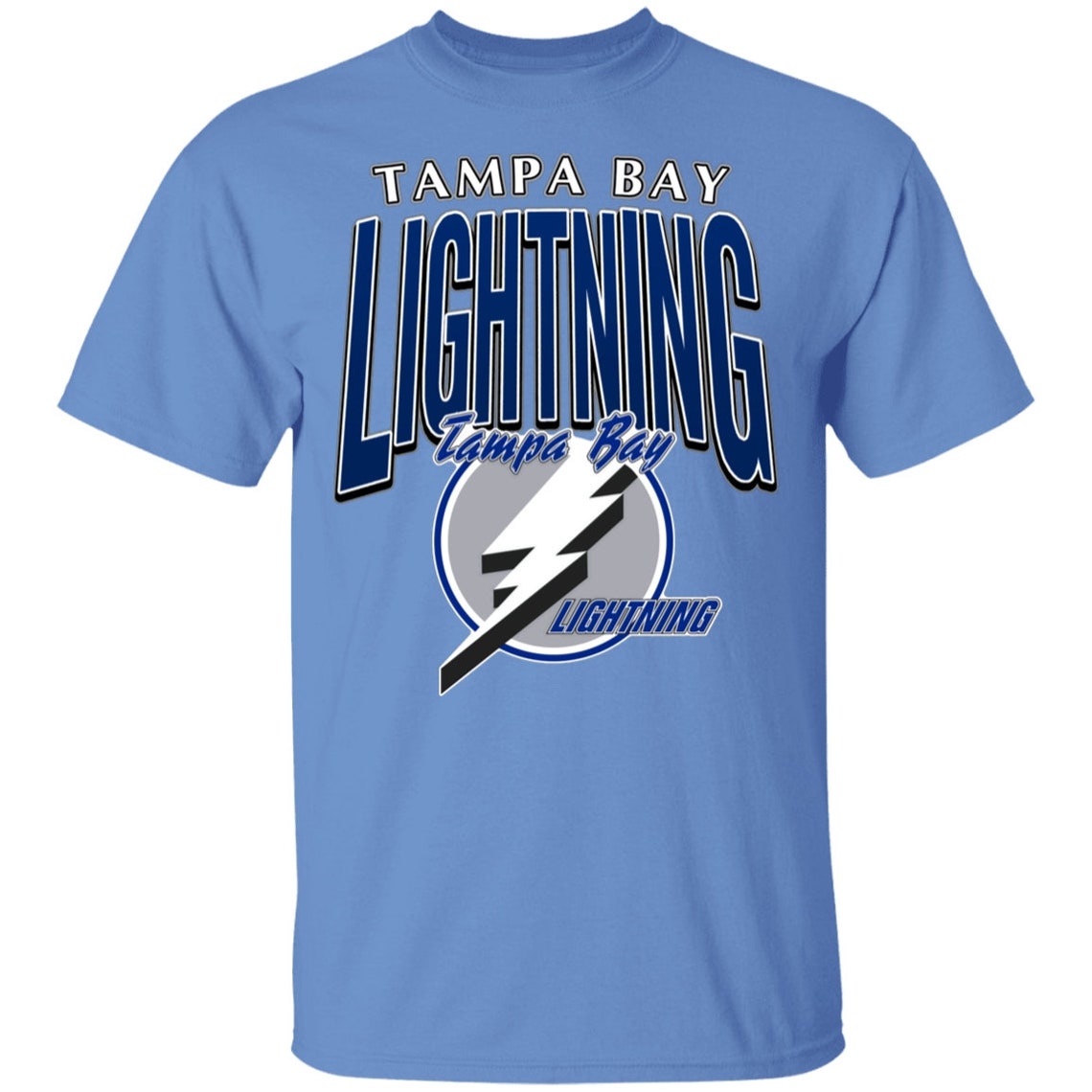 Tampa Bay Lightning Vintage Retro CAMISETA NHL Etsy