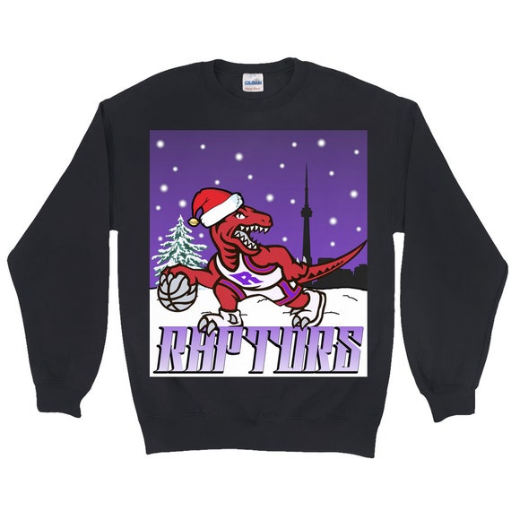 toronto raptors ugly christmas sweater