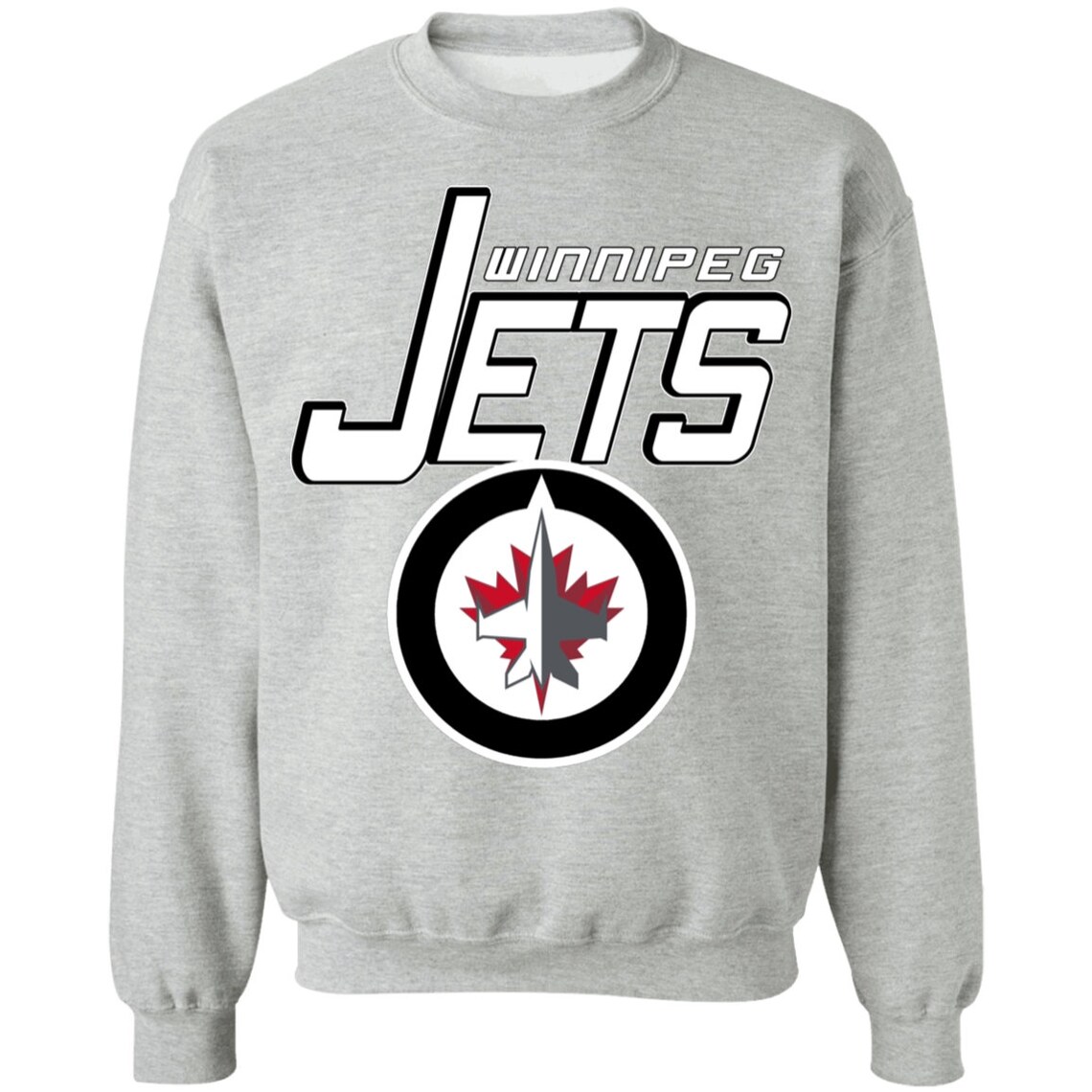 Winnipeg Jets WHITEOUT Retro NHL Crewneck Etsy