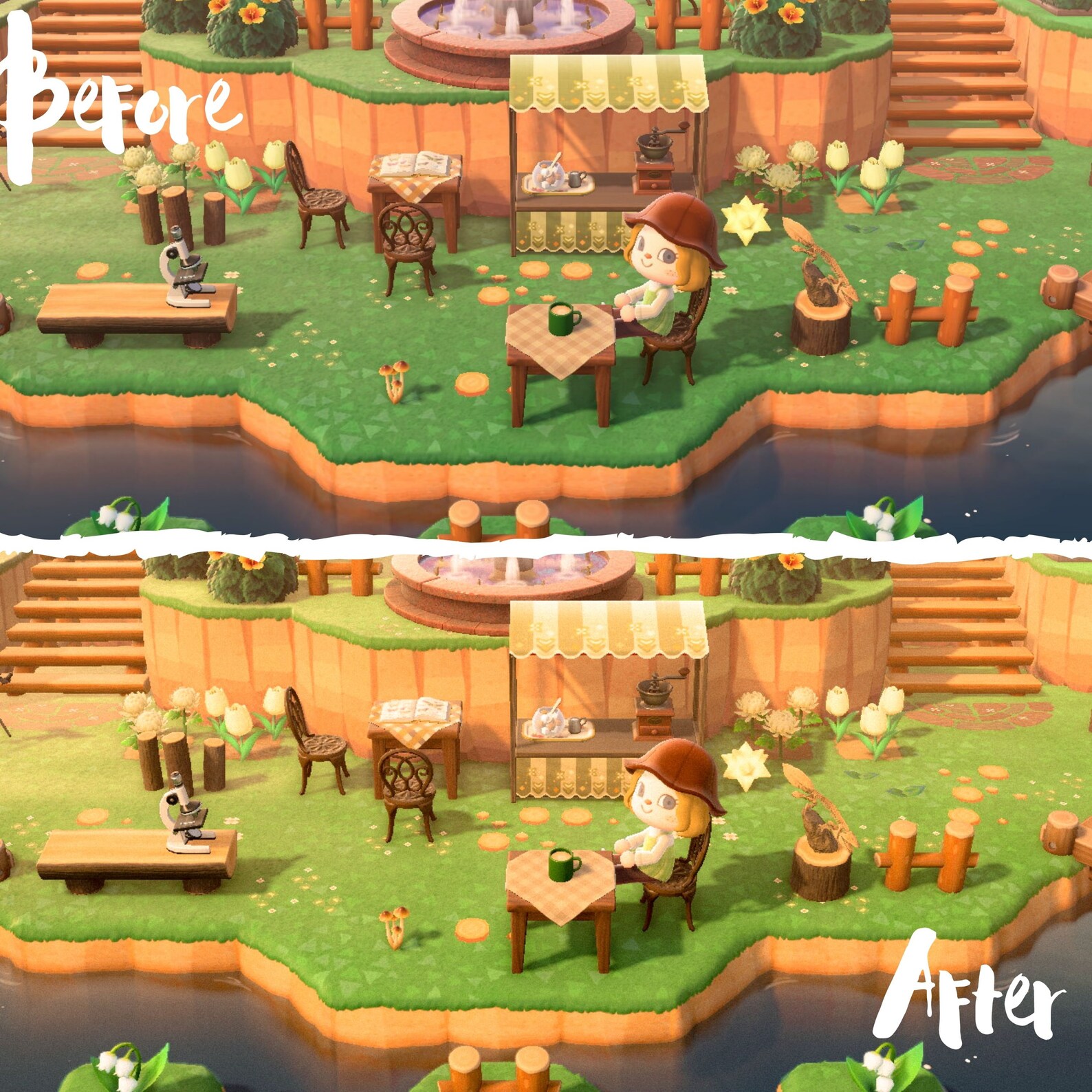 Mush park acnh mushroom cottagecore themed lightroom preset Etsy