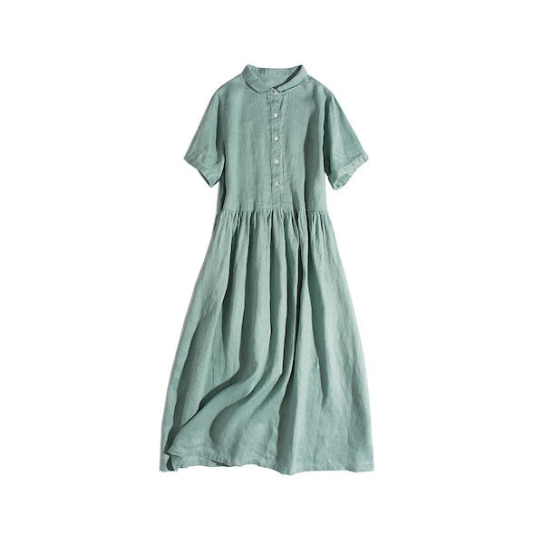 Womens Linen Dresses - Etsy