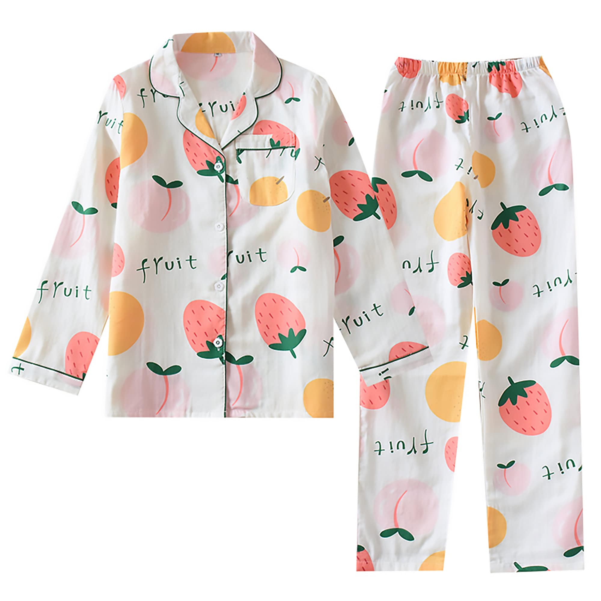 Cute Peach Pajamas