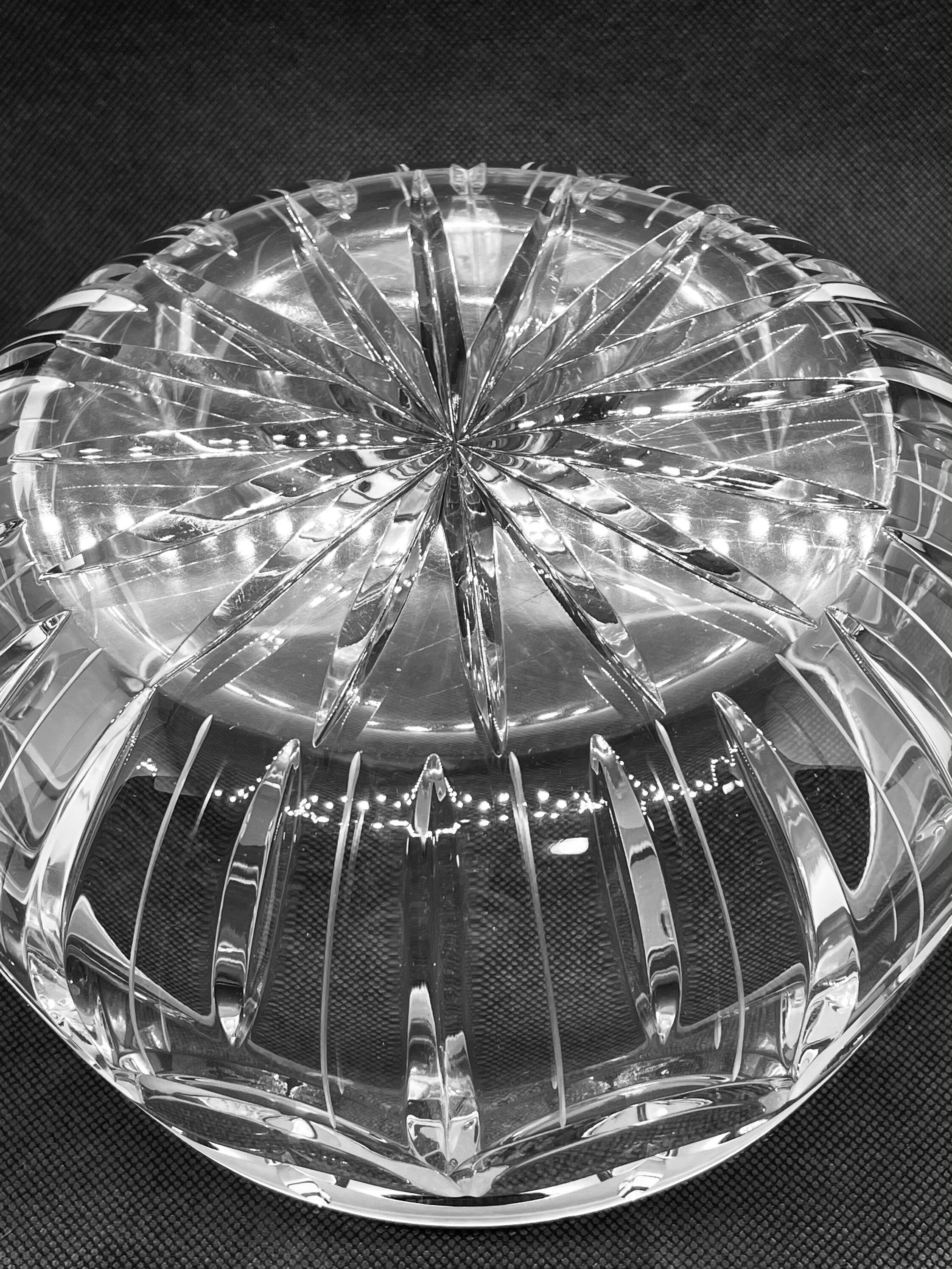 Classic Apple Etched Glass Bowl Crystal Bowl with Frosted Etsy