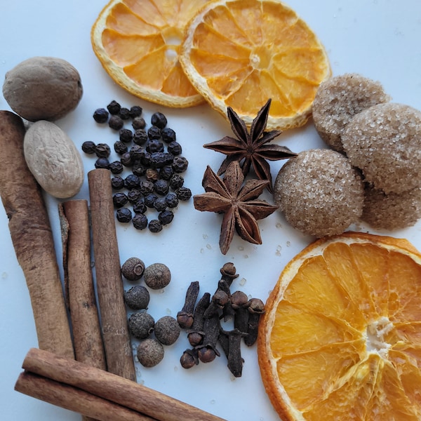 Mulled Wine Spice Kit | (Glühwein) | All-in-One | Simple & Stress free | Cocktails | Wedding Favours | Company Gifts | End of year Gifts