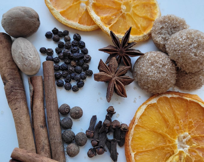Mulled Wine Spice Kit | (Glühwein) | All-in-One | Simple & Stress free | Cocktails | Wedding Favours | Company Gifts | End of year Gifts