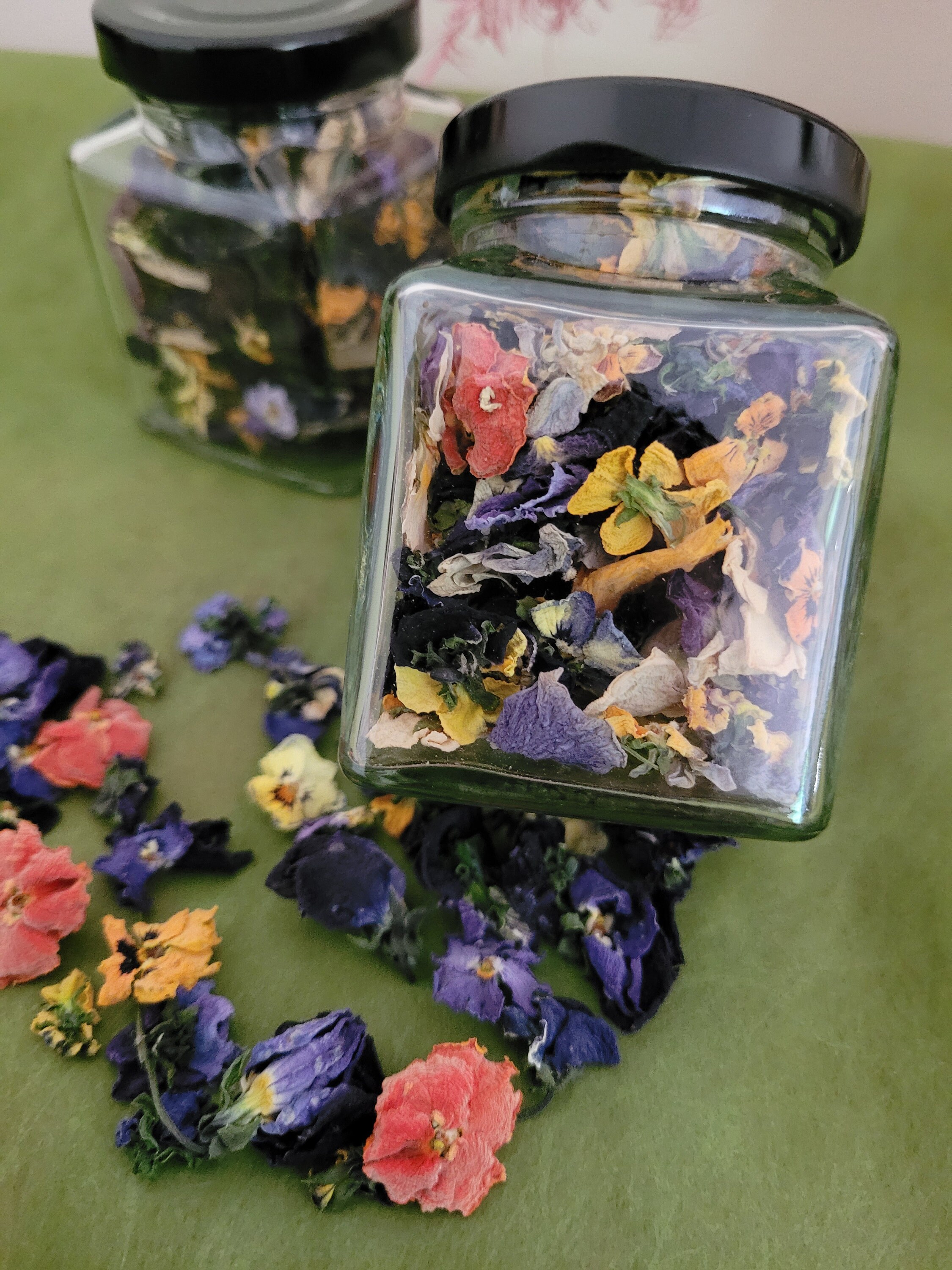 EDIBLE Dried Flowers Organic Cake Decorations Arts & Etsy