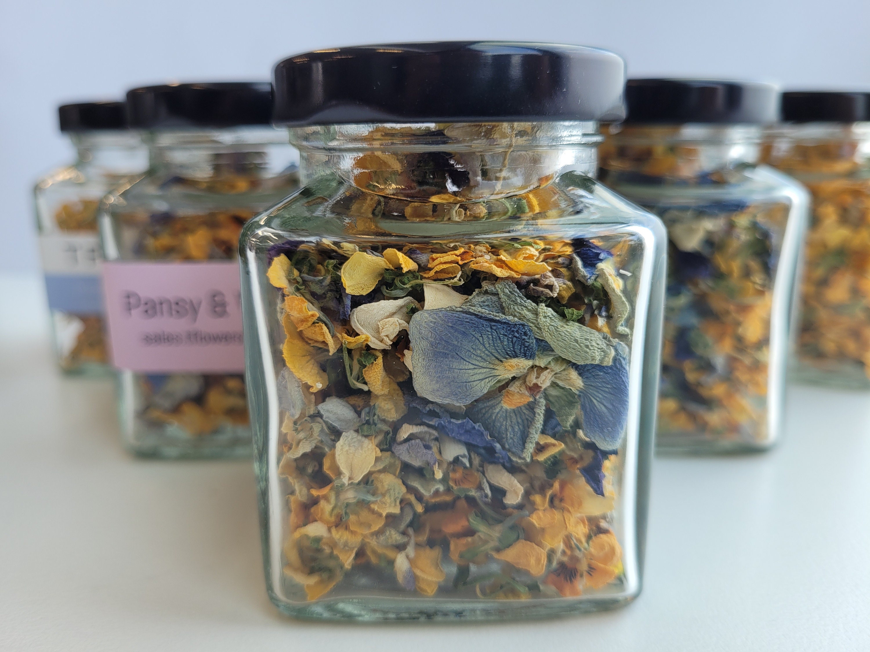 EDIBLE Dried Flowers Organic Cake Decorations Arts & Etsy