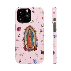 Virgen de Guadalupe, Telefonhülle, Virgen Guadalupe, Virgen Maria, Mexicana, Latein, Guadalupe-Hemd, religiöses Geschenk, Latein Geschenk, iPhone 12