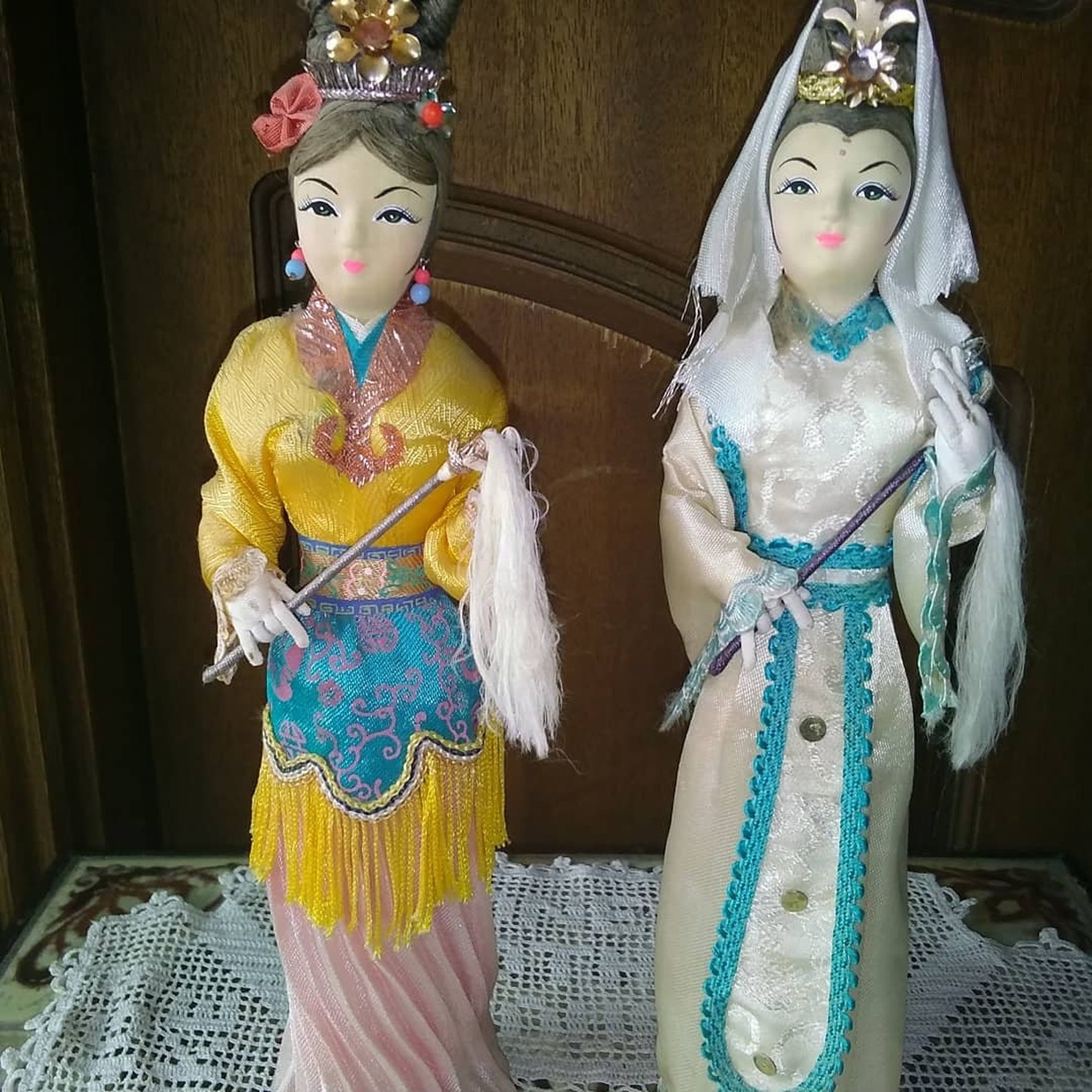 Vintage Midcentury 1960's Japanese Geisha Dolls Etsy UK