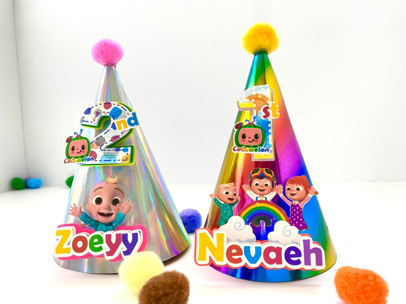 Cocomelon Party Hats Cocomelon Party Hats