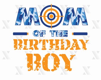 Download Nerf Birthday Svg Etsy